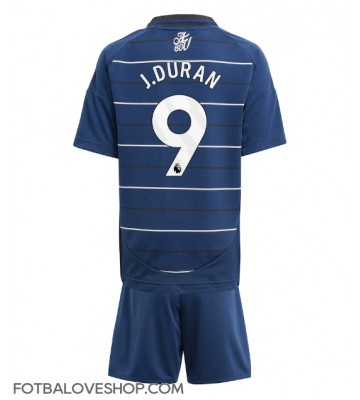 Aston Villa Jhon Duran #9 Dětské Alternativní Dres 2024-25 Krátký Rukáv (+ trenýrky)